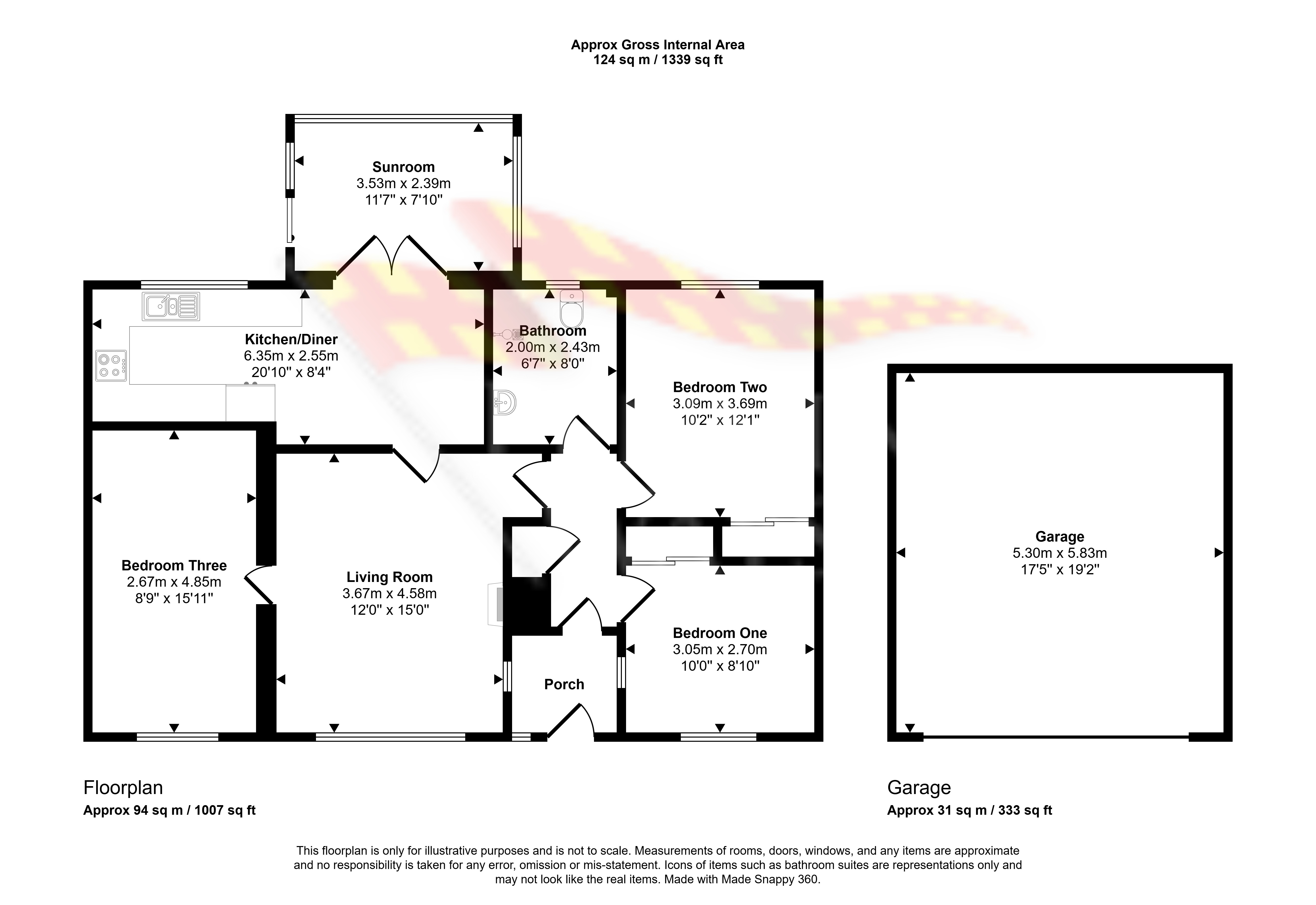 Lansdowne, Stoney Rigg Close, Haltwhistle floorplan