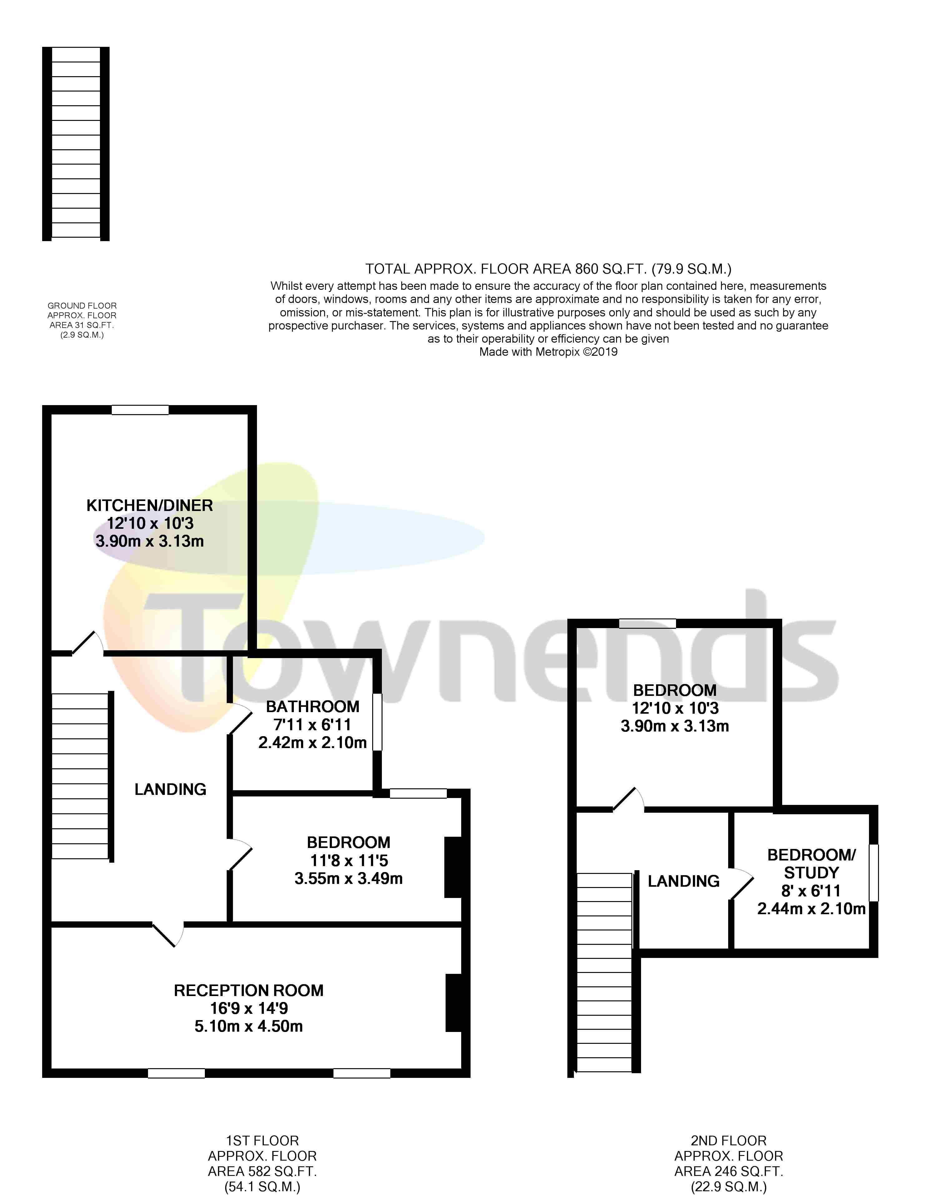 3 Bedrooms Flat for sale in Brook Road, Thornton Heath CR7