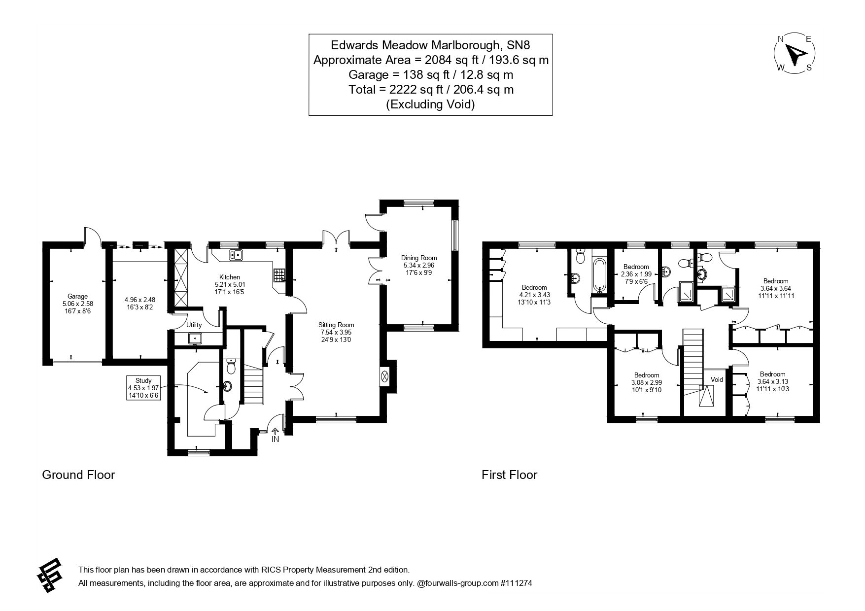 6, Edwards Meadow, Wiltshire floorplan
