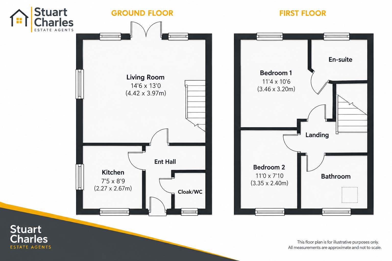 25, Barnwell Gardens, Corby floorplan