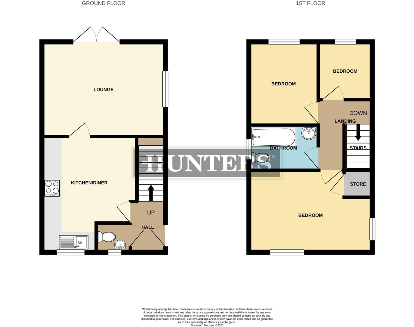 88, Rosary Road, Oldham floorplan