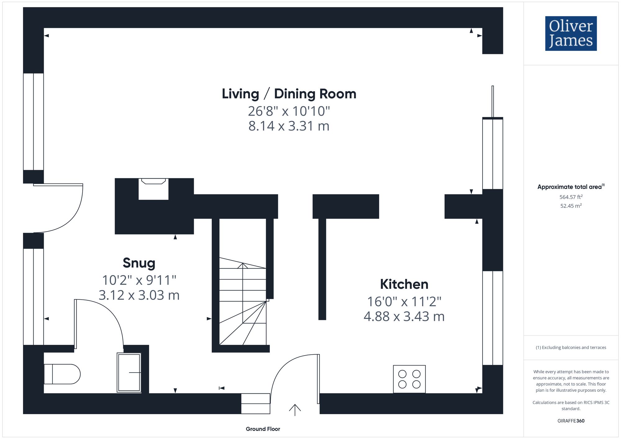 34 North Street, Peterborough floorplan