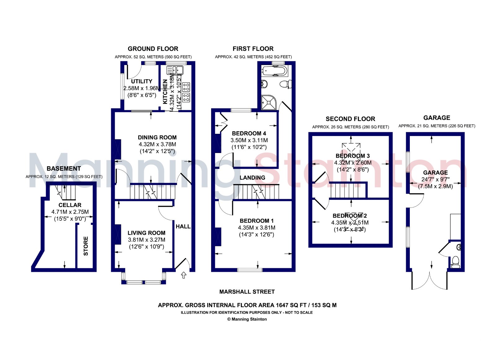 Marshall Street, Leeds floorplan
