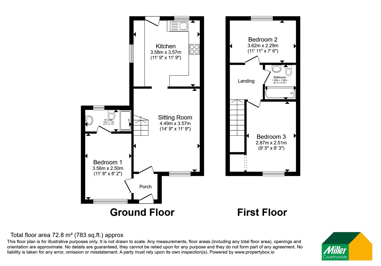 40, Kingsley Court, St. Columb floorplan