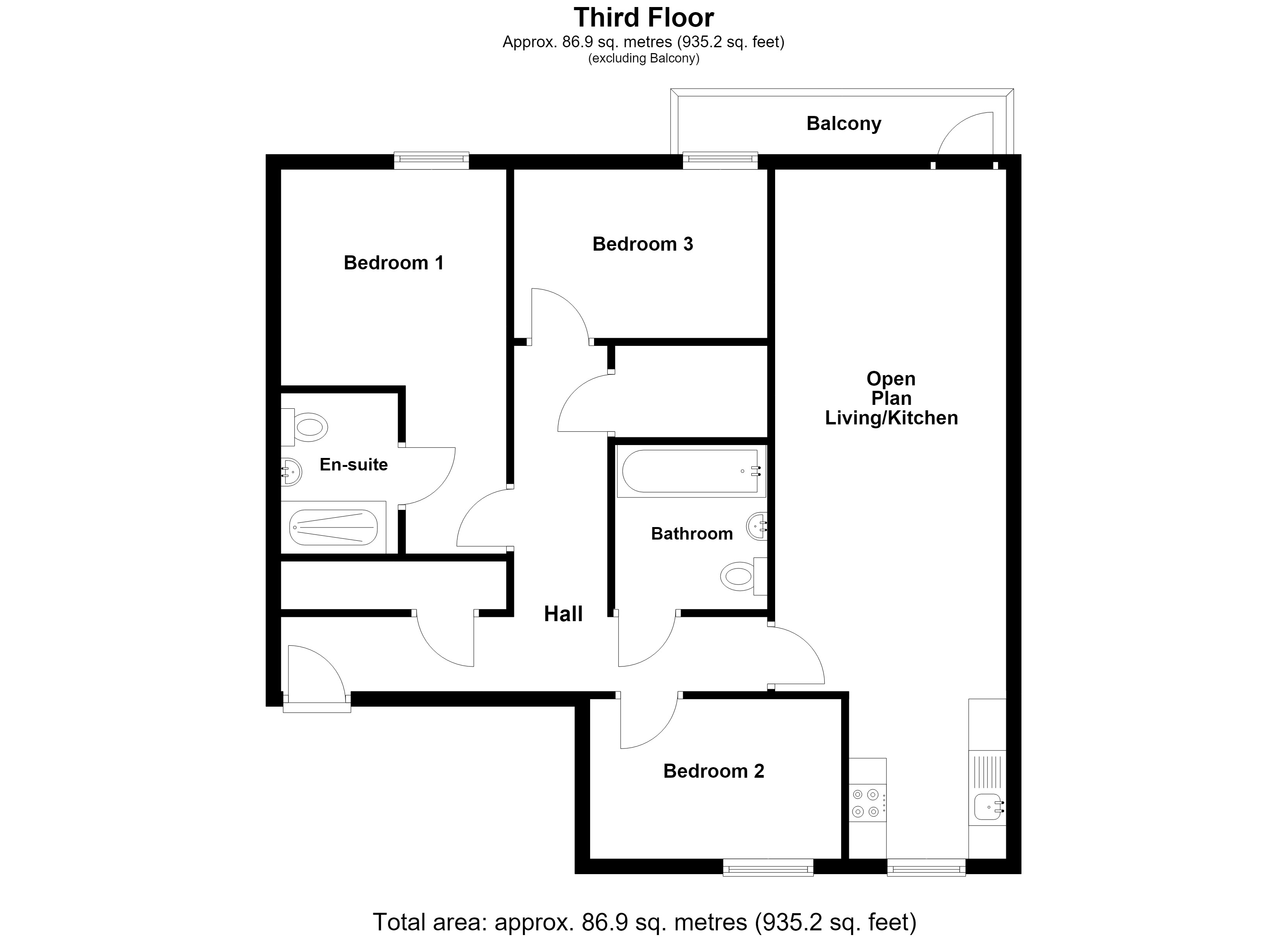 68, Truman Way, Dartford floorplan