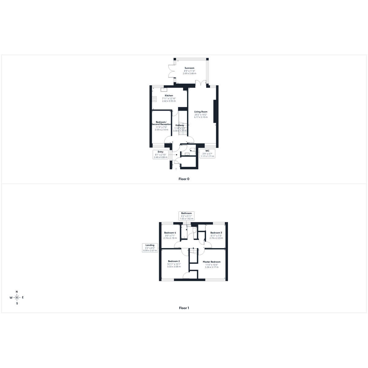 Horsley Road, Washington floorplan