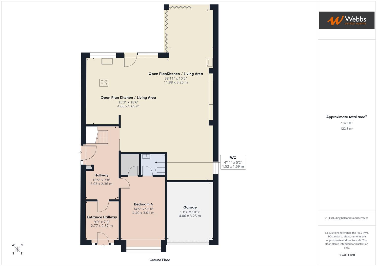 40, Waverley Gardens, Rugeley floorplan