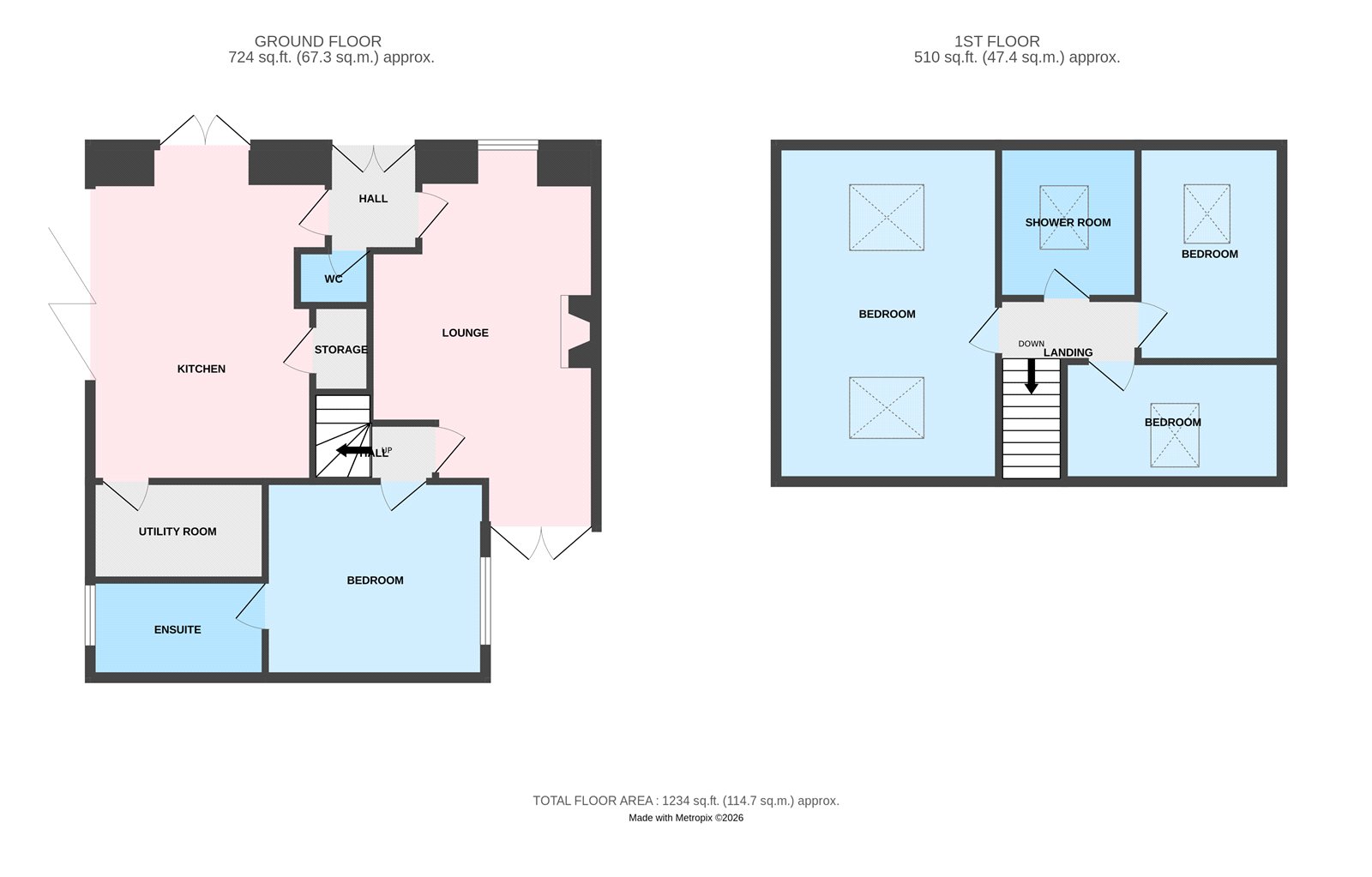 8, The Green, Pontesbury floorplan