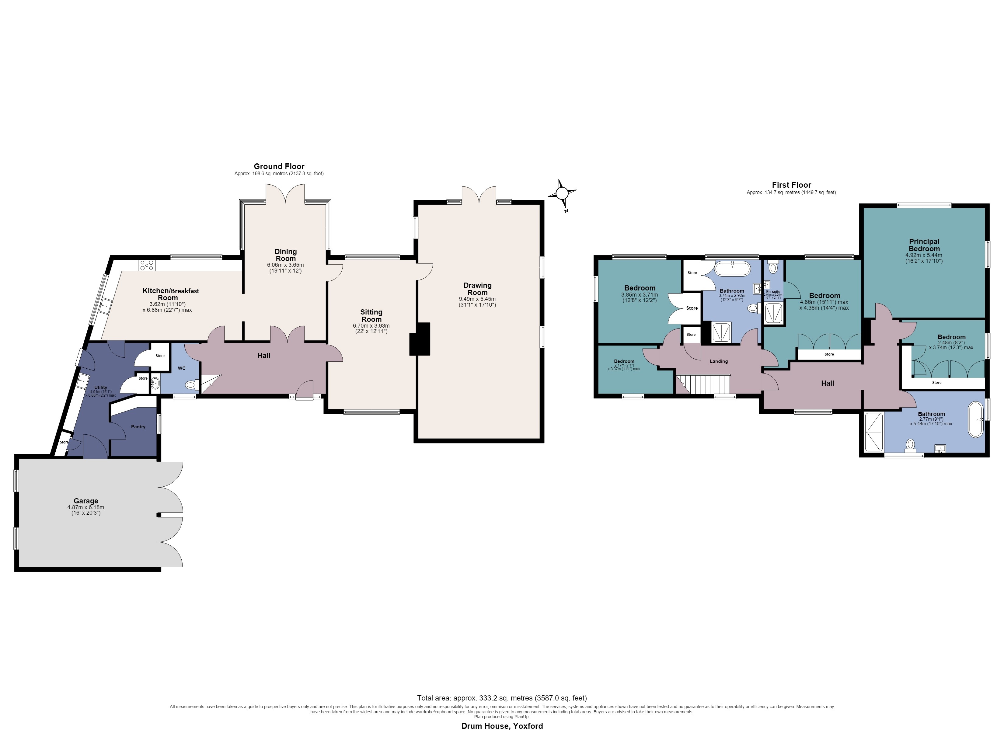 Drum House,, Yoxford, Suffolk floorplan