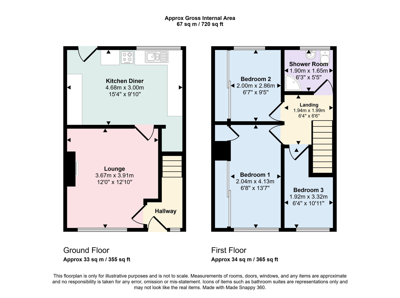 30, Pinfold Close, Cockermouth floorplan