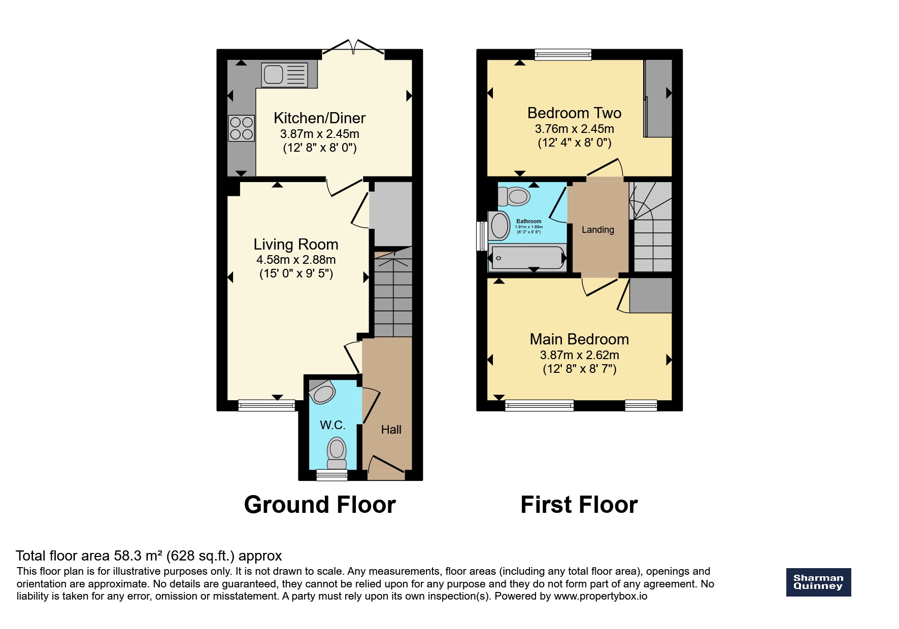 22, Whitney Drive, Peterborough floorplan
