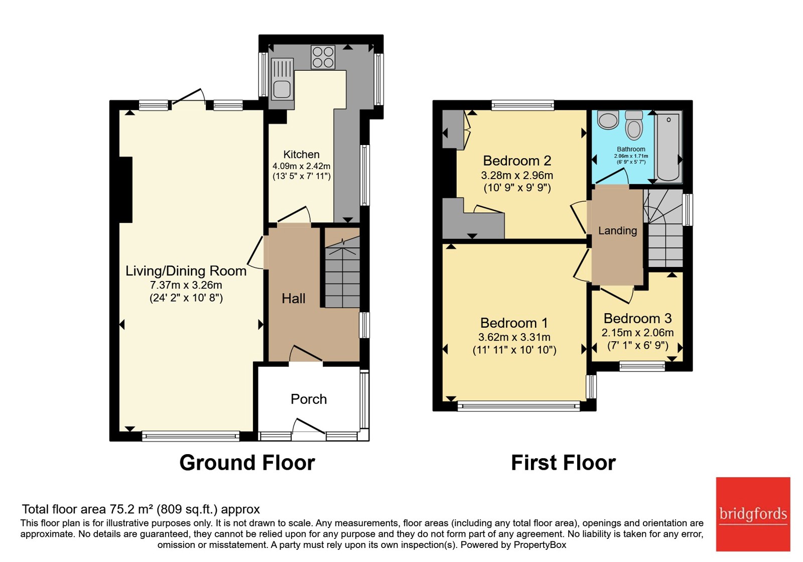 1, Kersal Hall Avenue, Lancashire floorplan