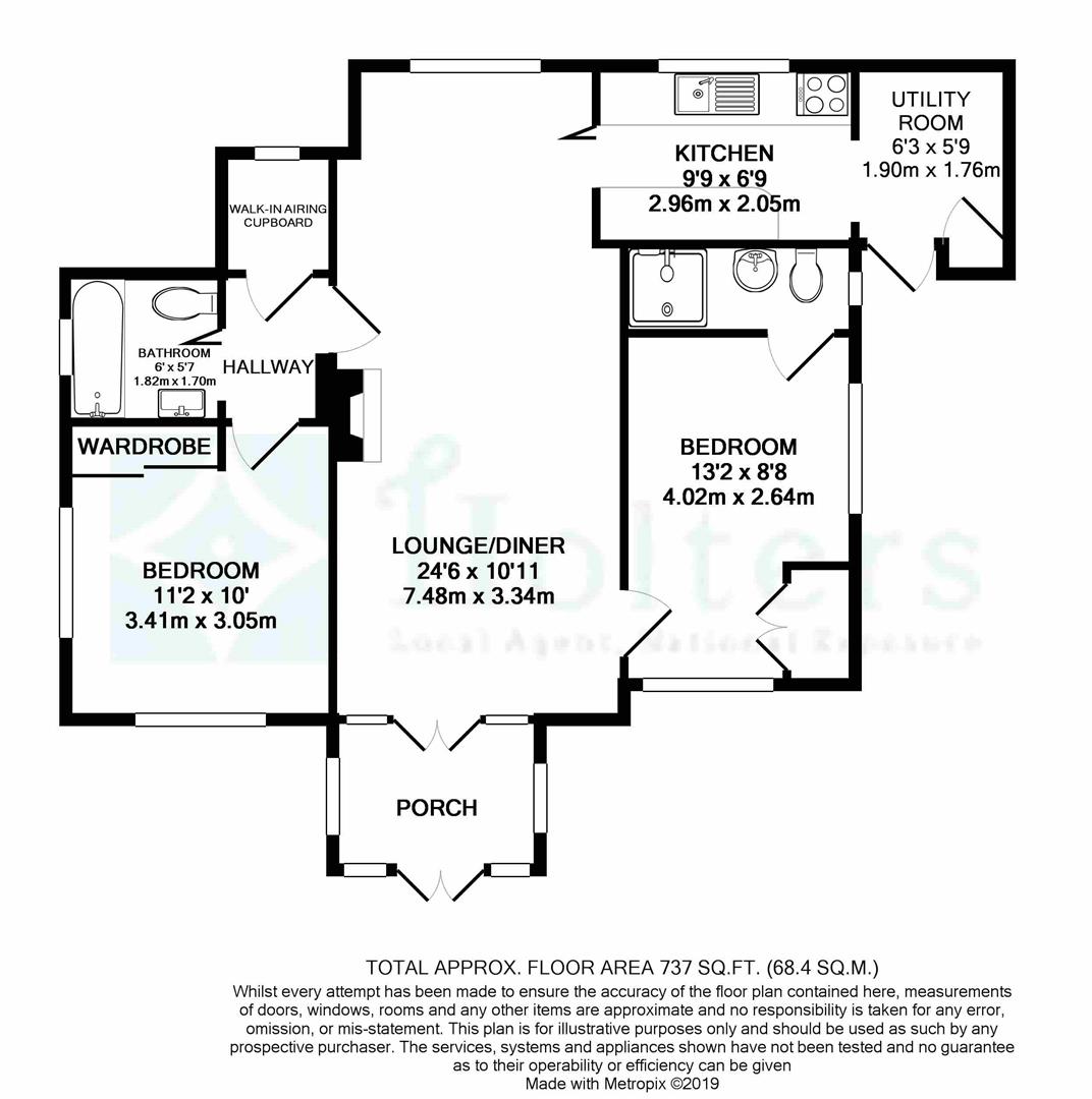 2 Bedrooms Detached bungalow for sale in Lower Wood, All Stretton, Church Stretton SY6 id5739074