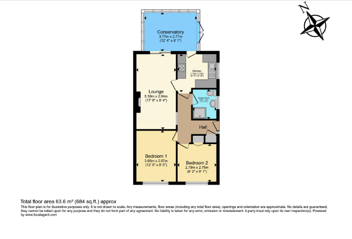 55, Woodrow Chase, Herne floorplan