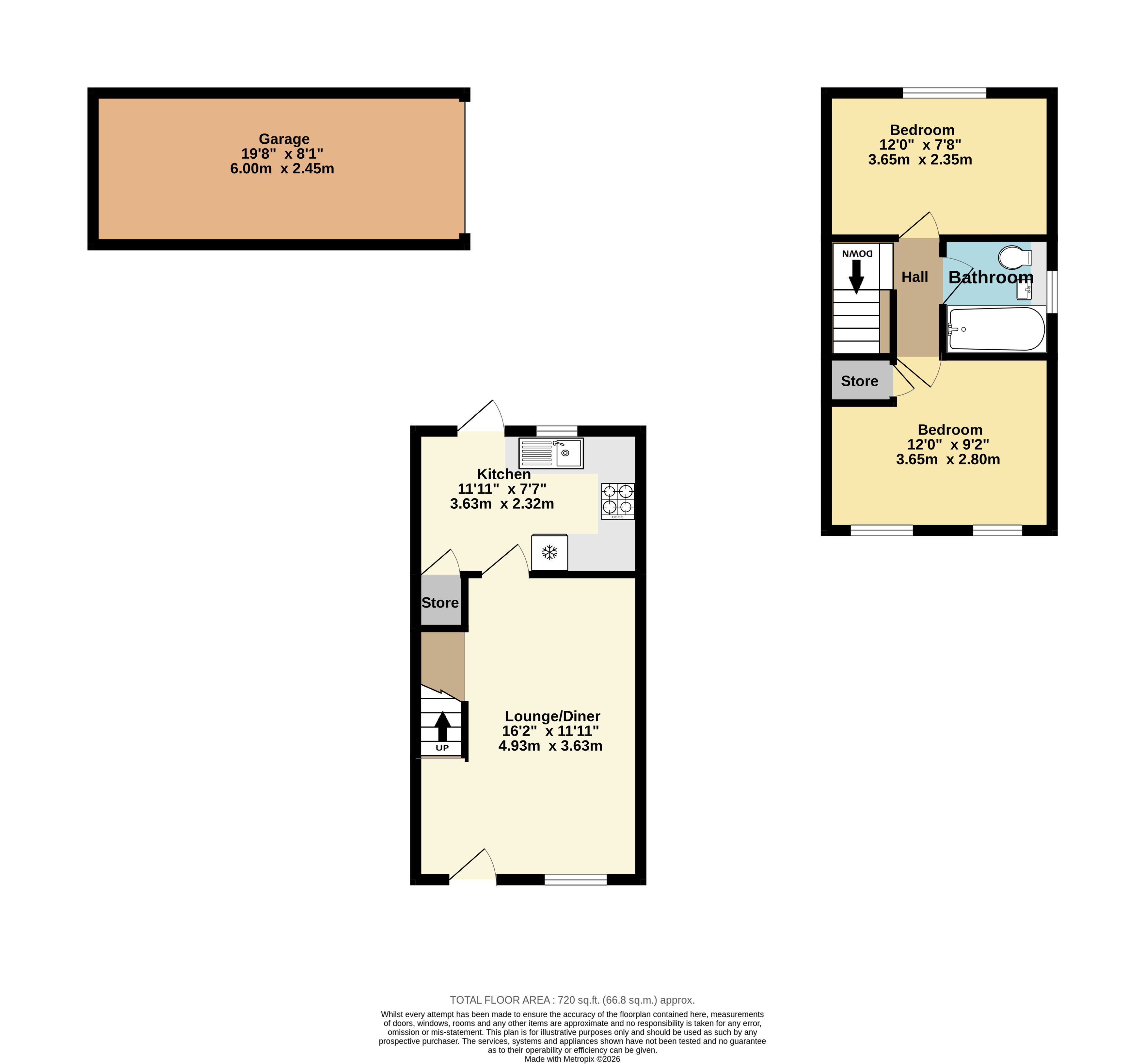 47, Merleburgh Drive, Sittingbourne floorplan