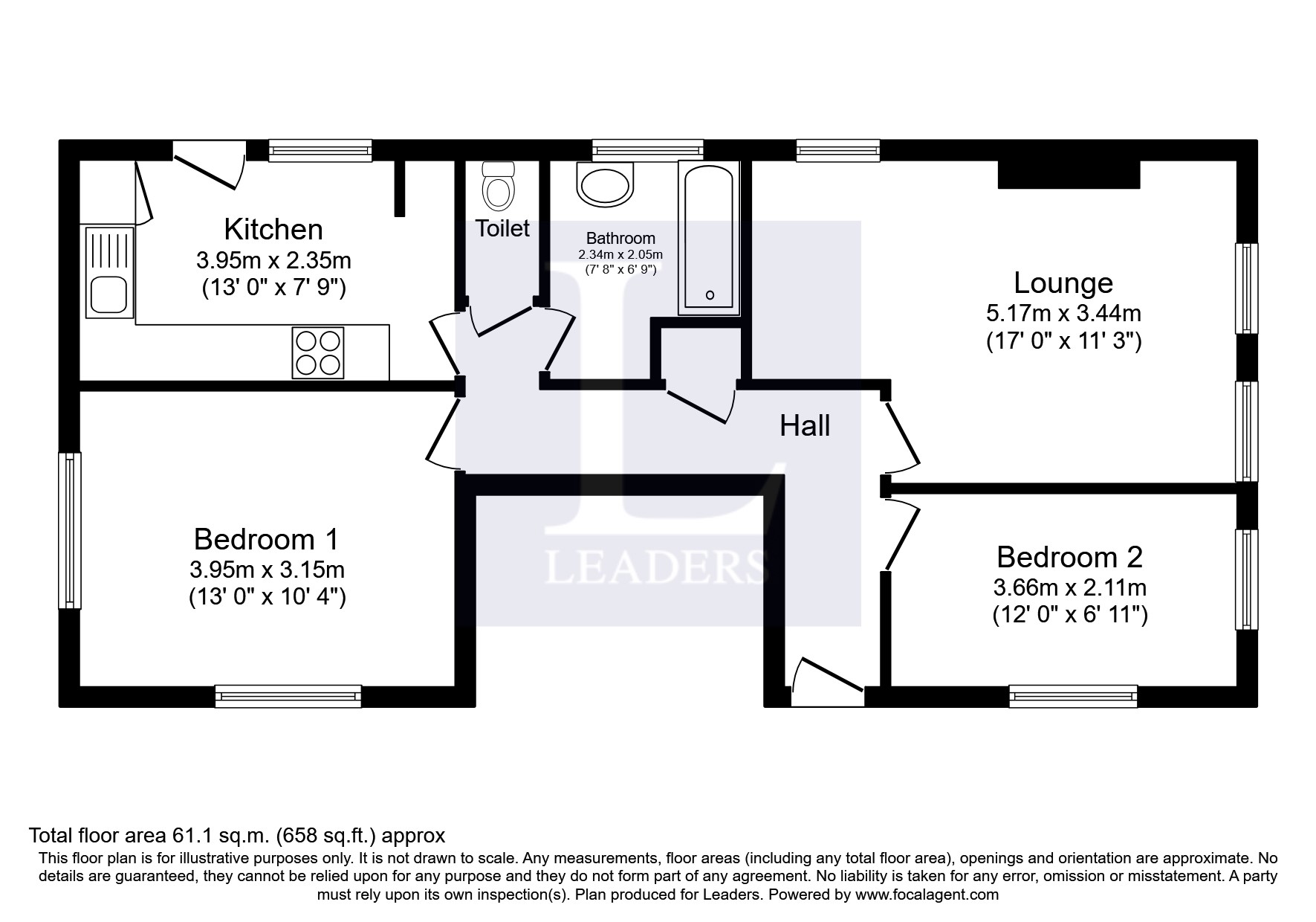 Wick Street, Wick, Littlehampton BN17, 2 bedroom flat to rent