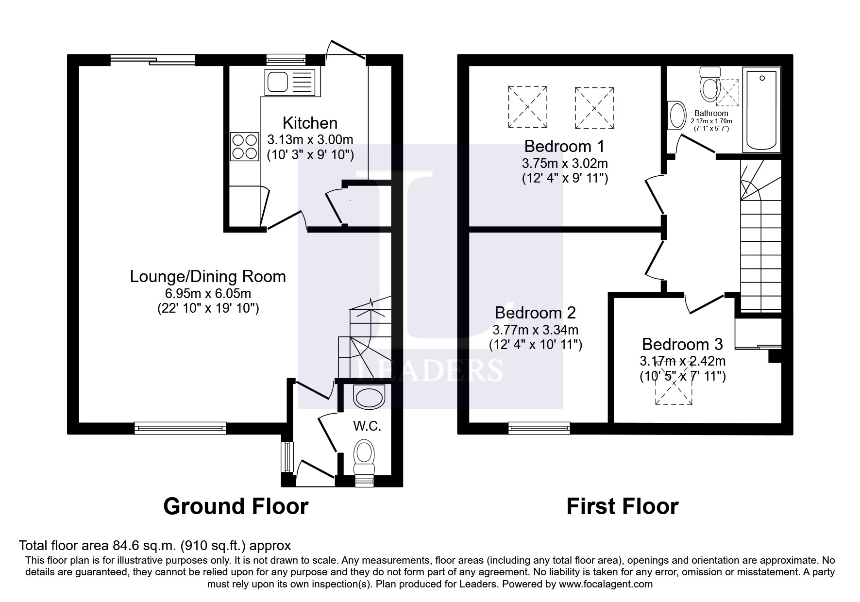 Cowslip Crescent, Suffolk floorplan