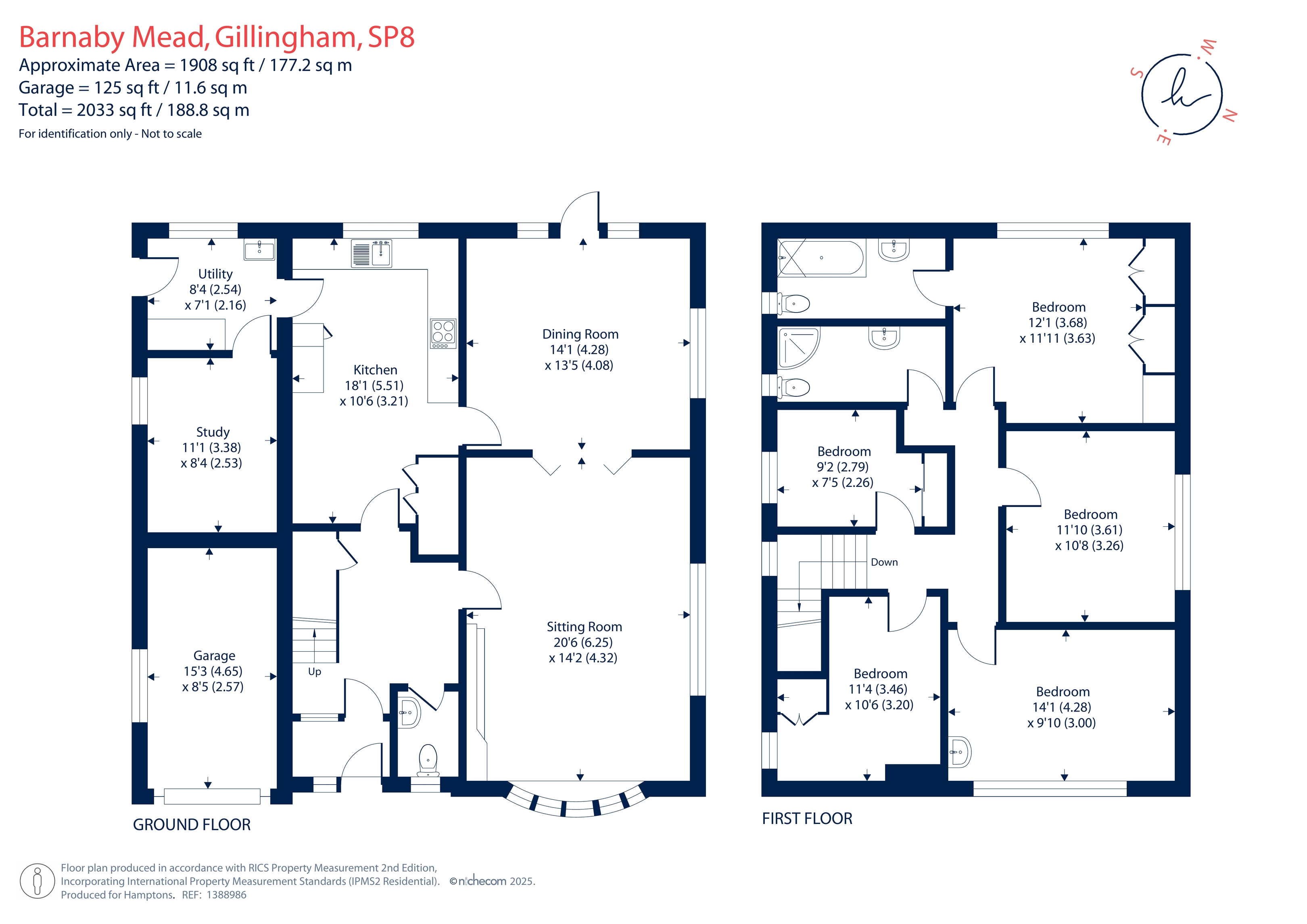 24, Barnaby Mead, Gillingham floorplan