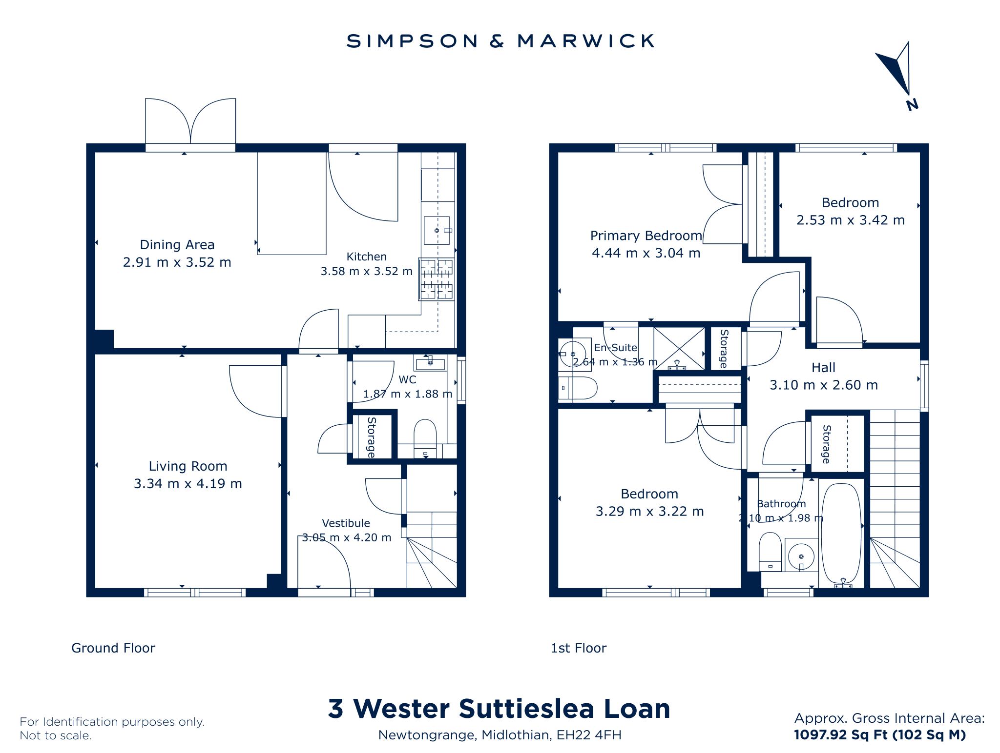 3, Wester Suttieslea Loan, Midlothian floorplan