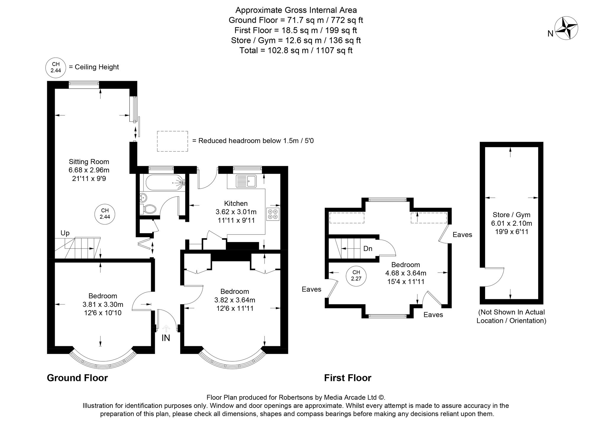 28 West Drive, High Wycombe floorplan
