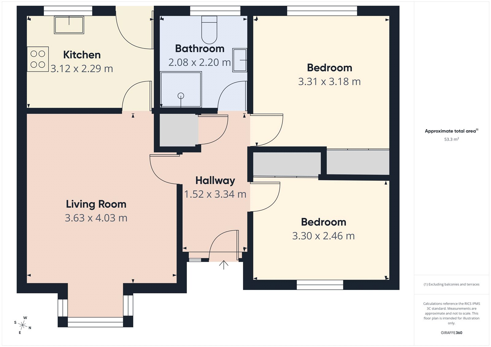 10, South Mews, Pembrokeshire floorplan