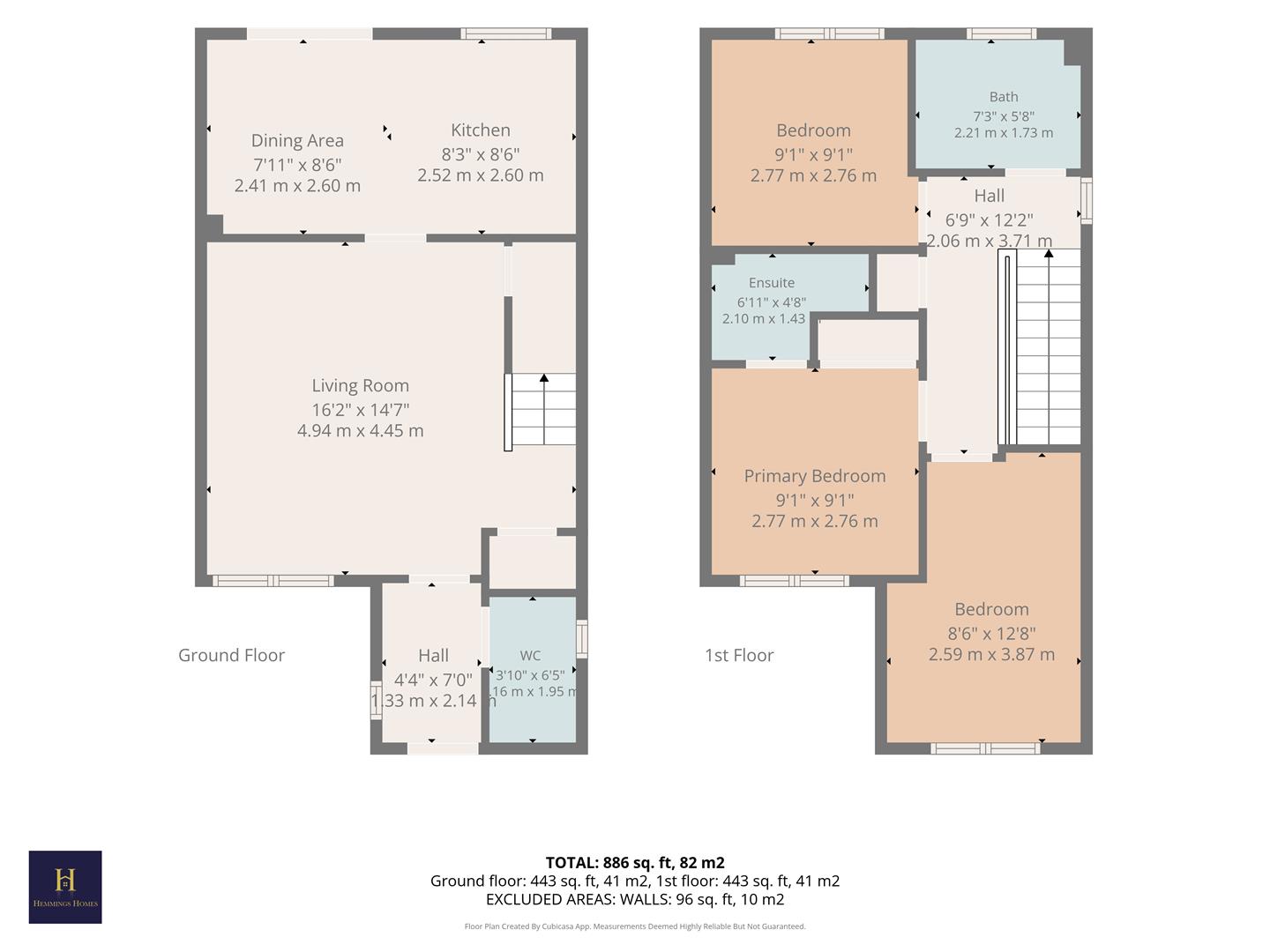 Cypress Road, Motherwell floorplan