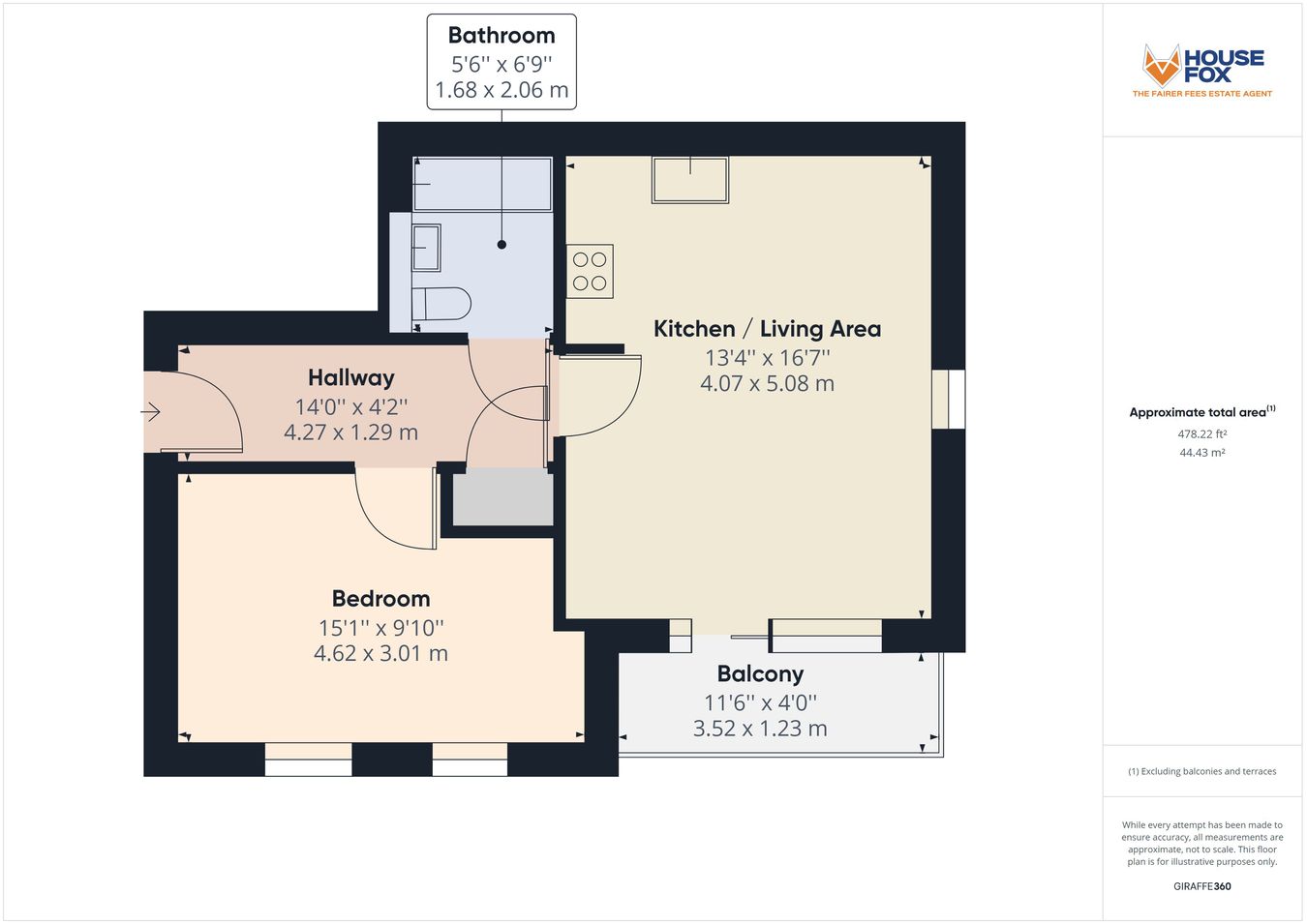 GFF 52, Farnborough Road, Weston-Super-Mare floorplan