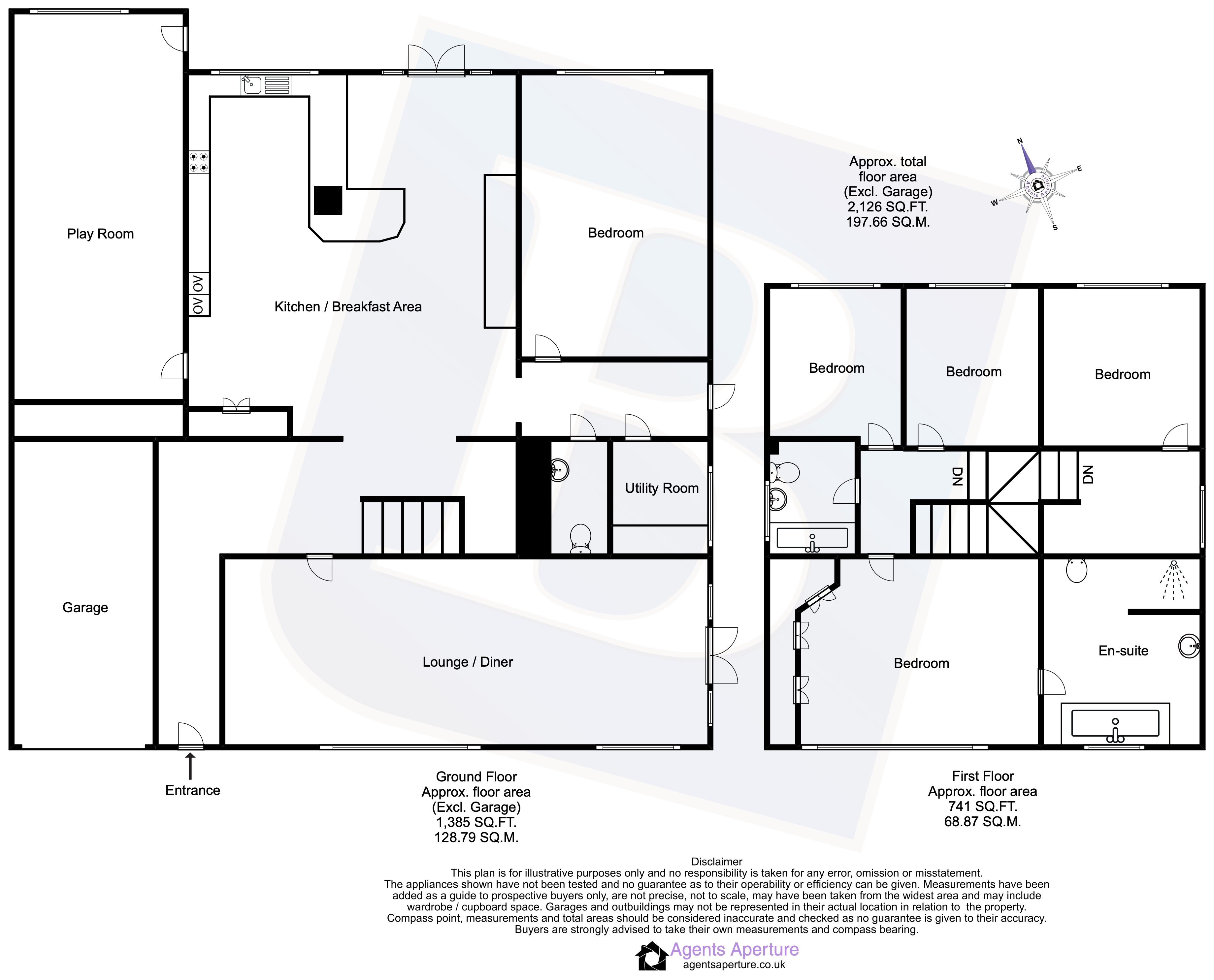 19, The Gardens, Brentwood floorplan