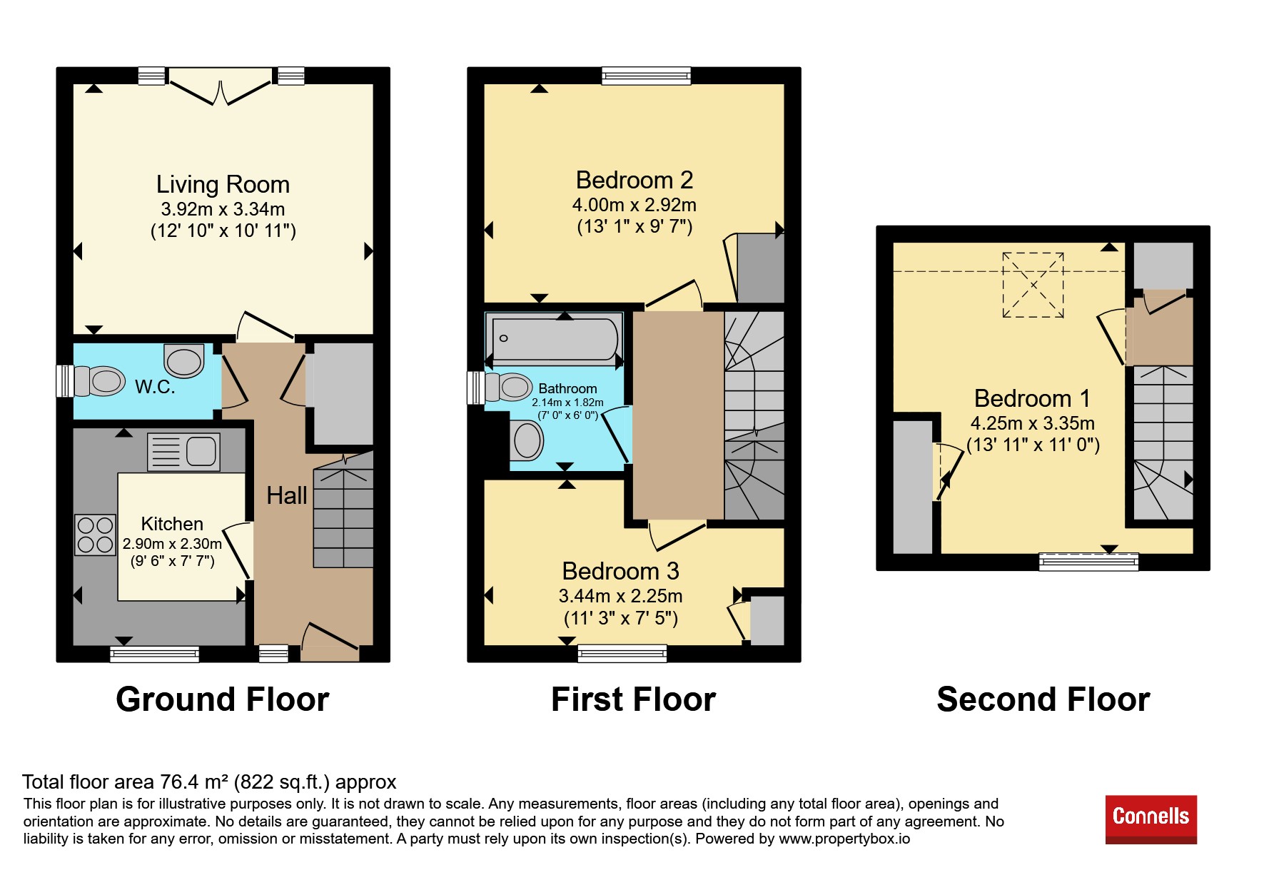 1, Roses Lane, Salisbury floorplan
