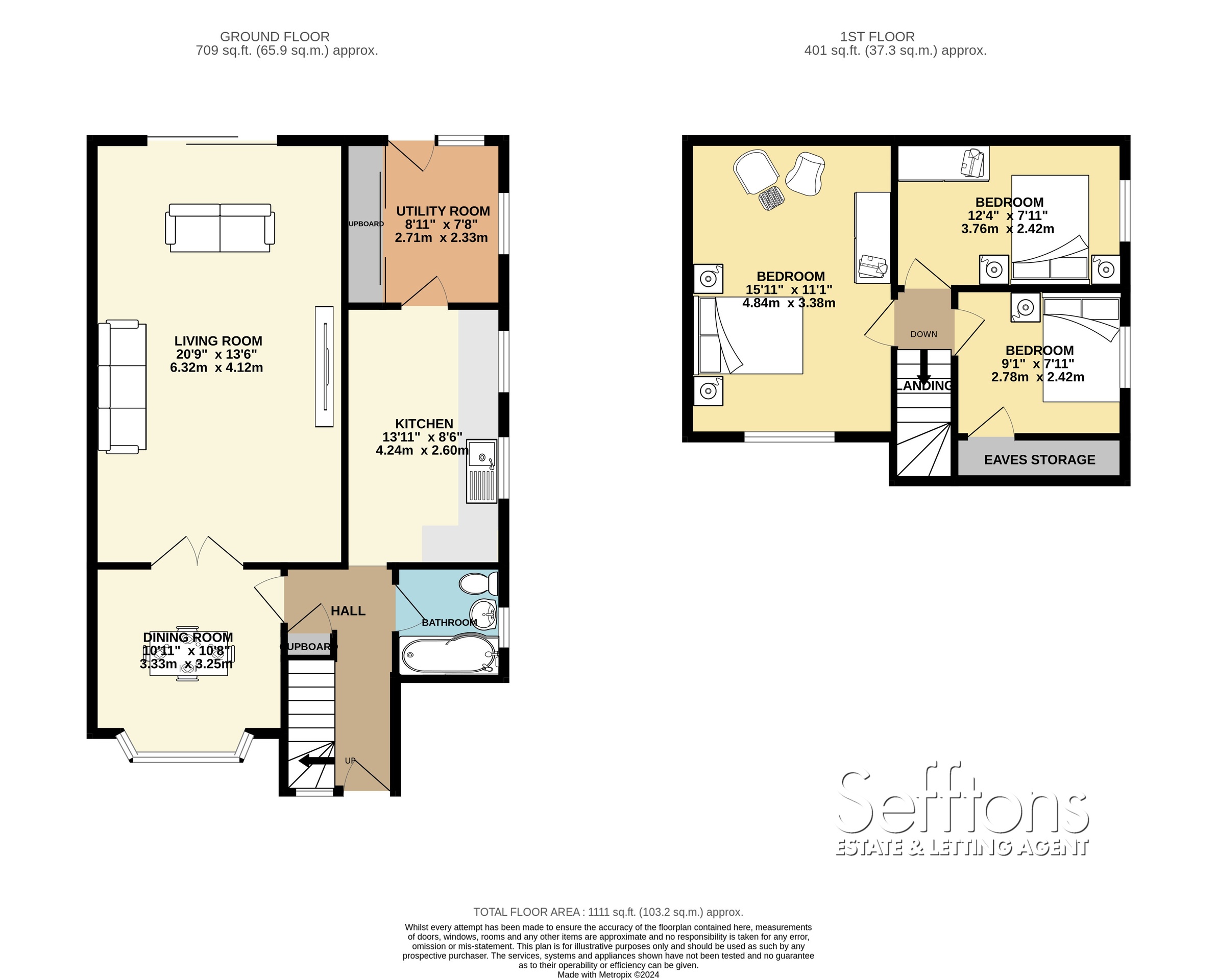 68 Harvey Lane, Norwich floorplan