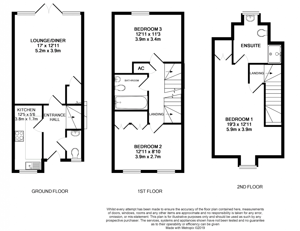 3 Bedrooms Town house for sale in Campbell Fields, Aldershot GU11