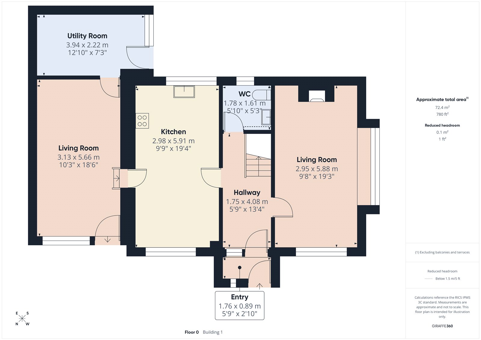 2, The Barton, Weston-super-Mare floorplan