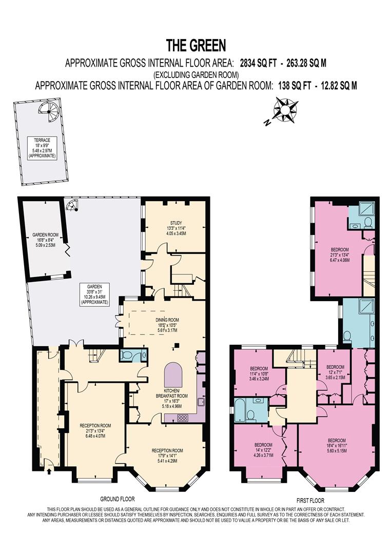 2, The Green, Wimbledon Village floorplan