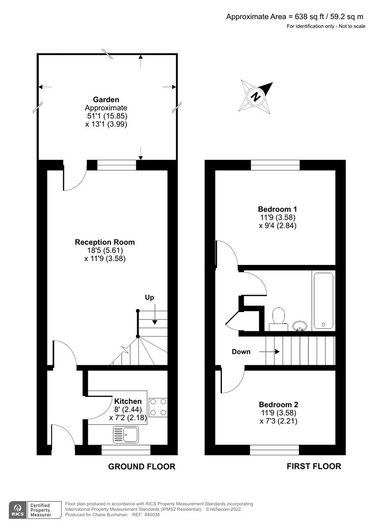 Richens Close, Hounslow TW3, 2 bedroom terraced house for sale