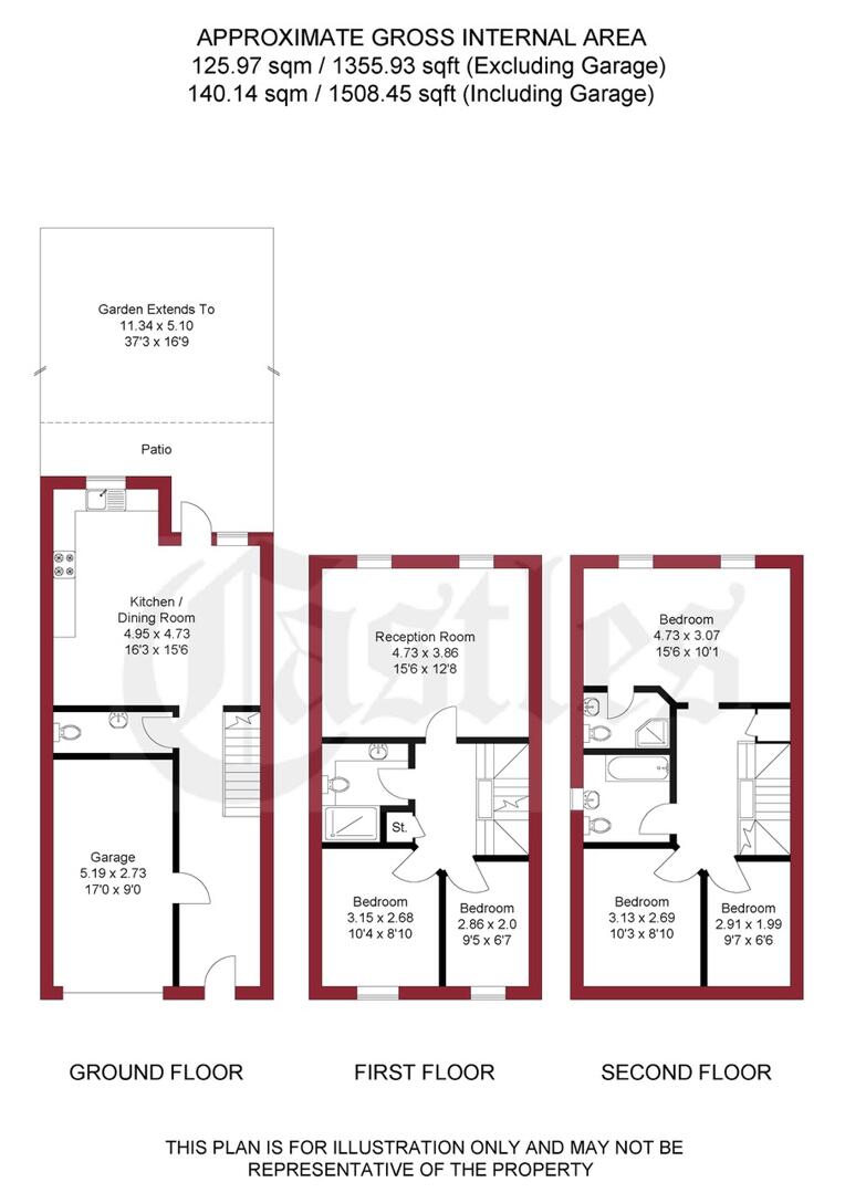 71, Harston Drive, Enfield floorplan