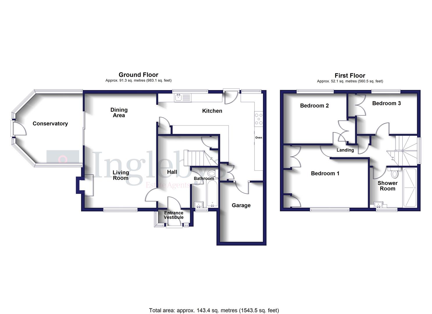 22, Wilton Bank, Saltburn-By-The-Sea floorplan
