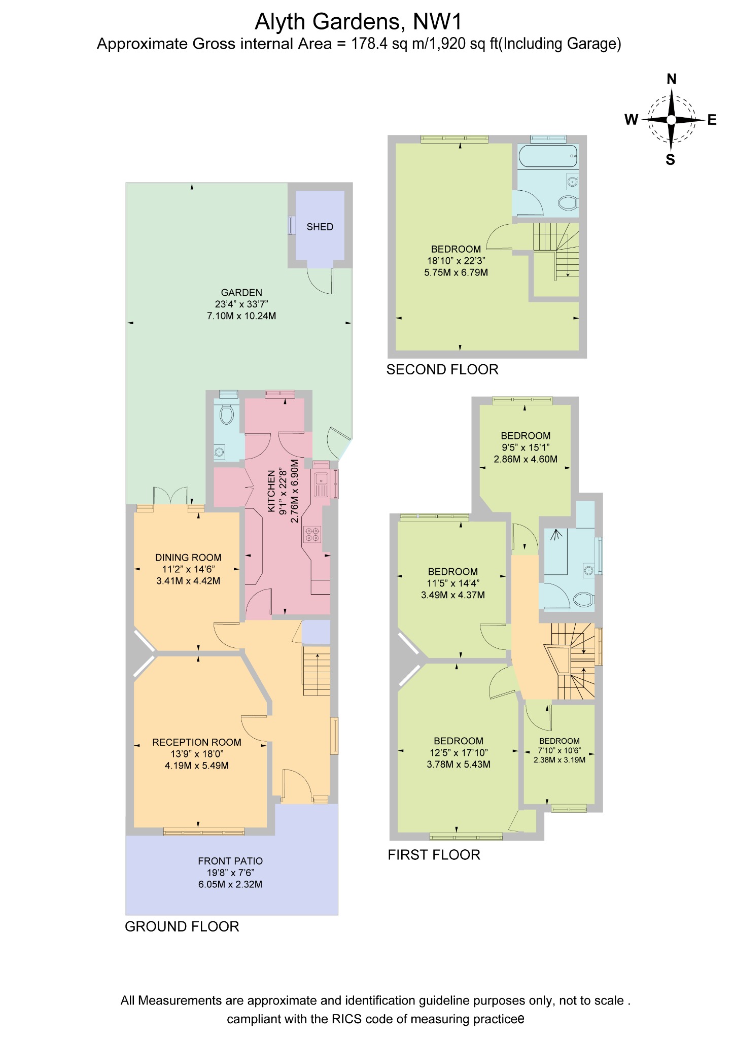 12, Alyth Gardens, London floorplan