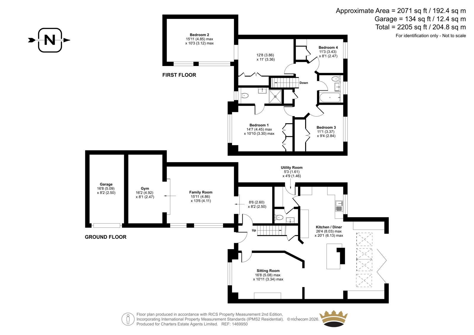71, Collingworth Rise, Southampton floorplan