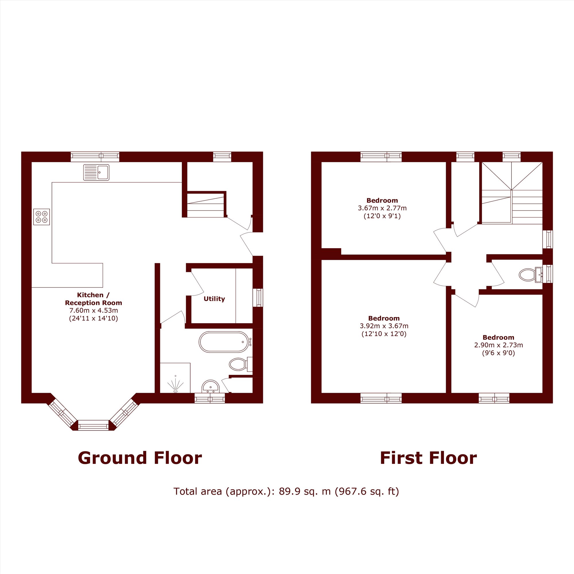 22, Guild Road, London floorplan