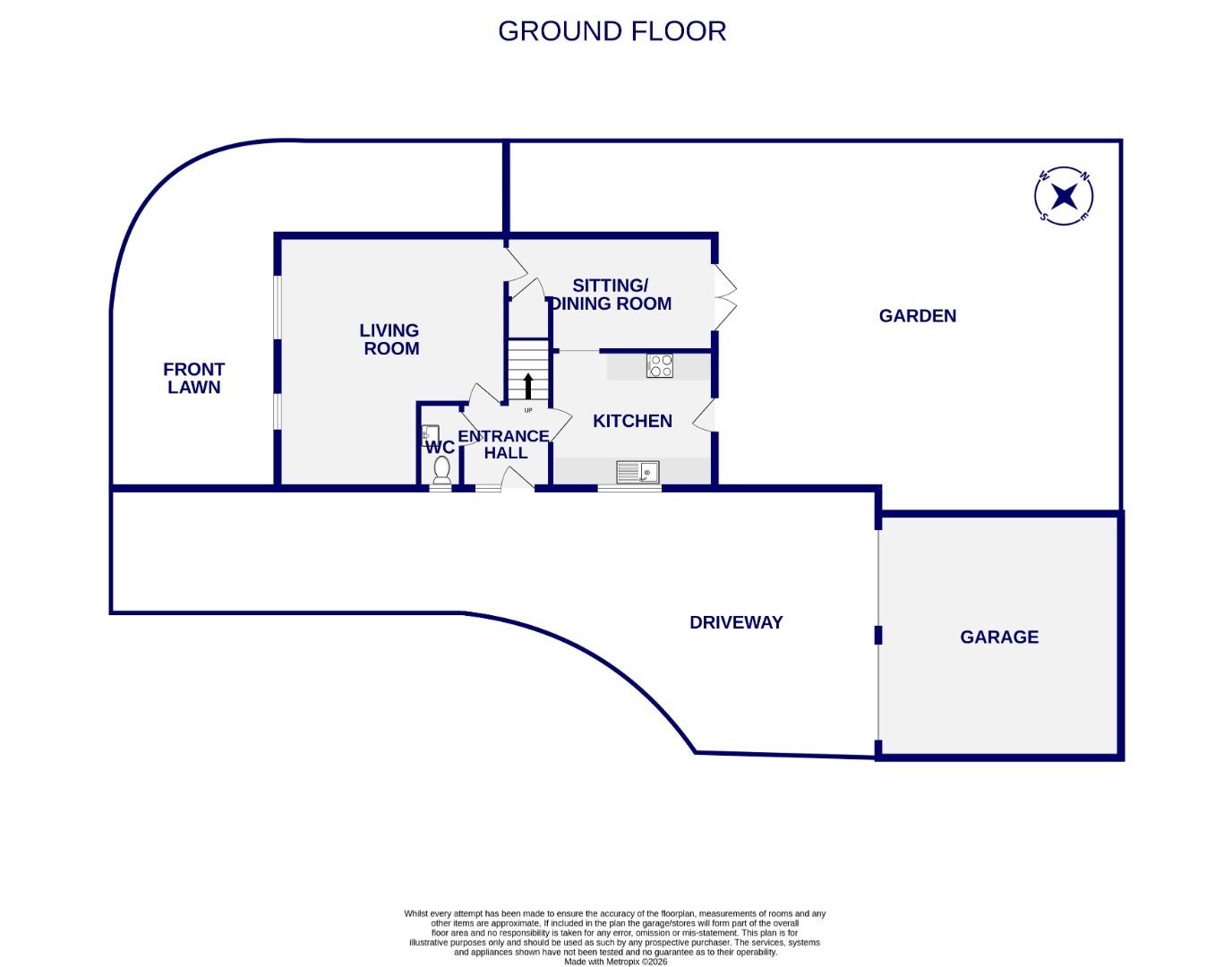26, Belvoir Avenue, York floorplan