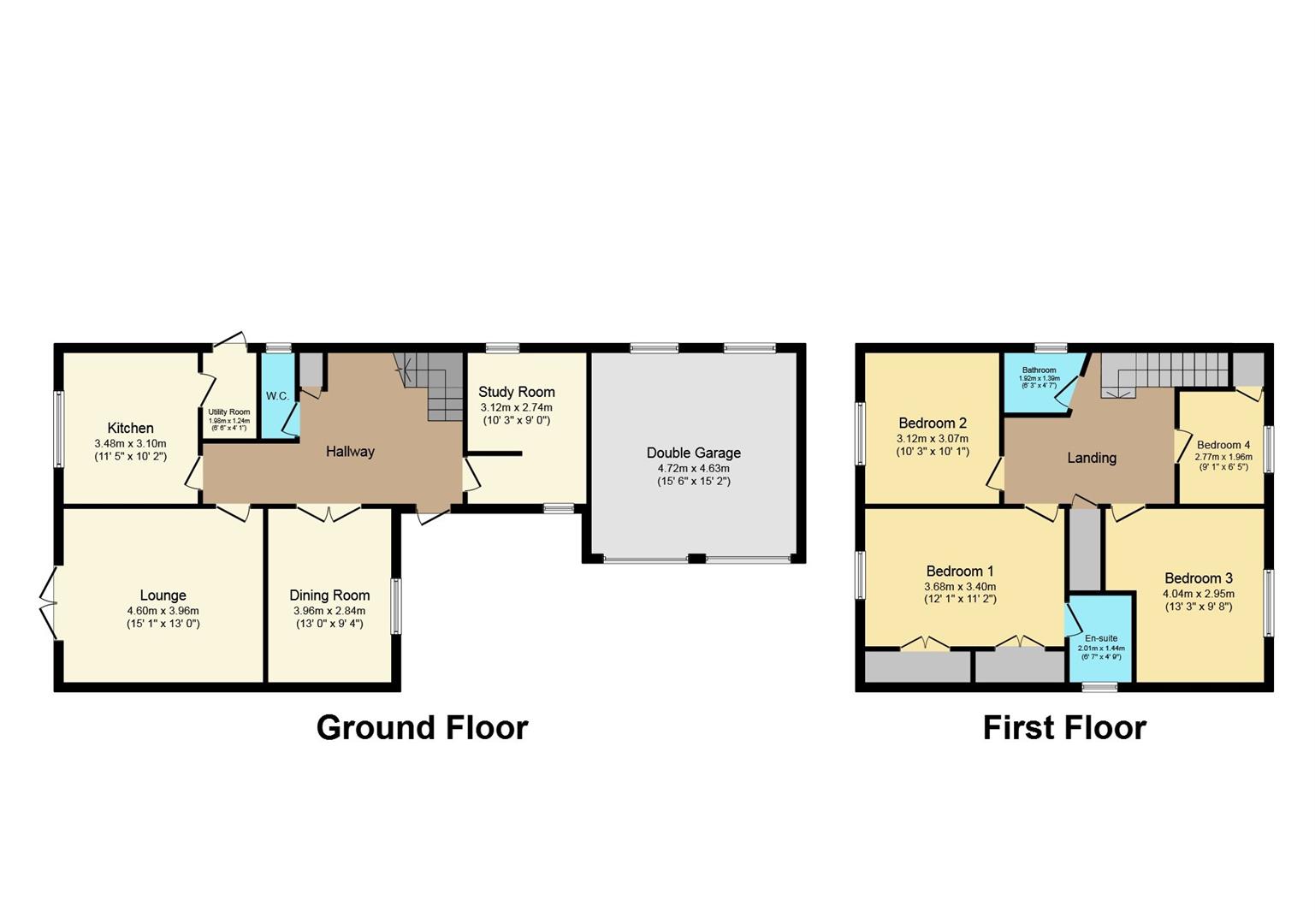 10, Harby Close, Birmingham floorplan