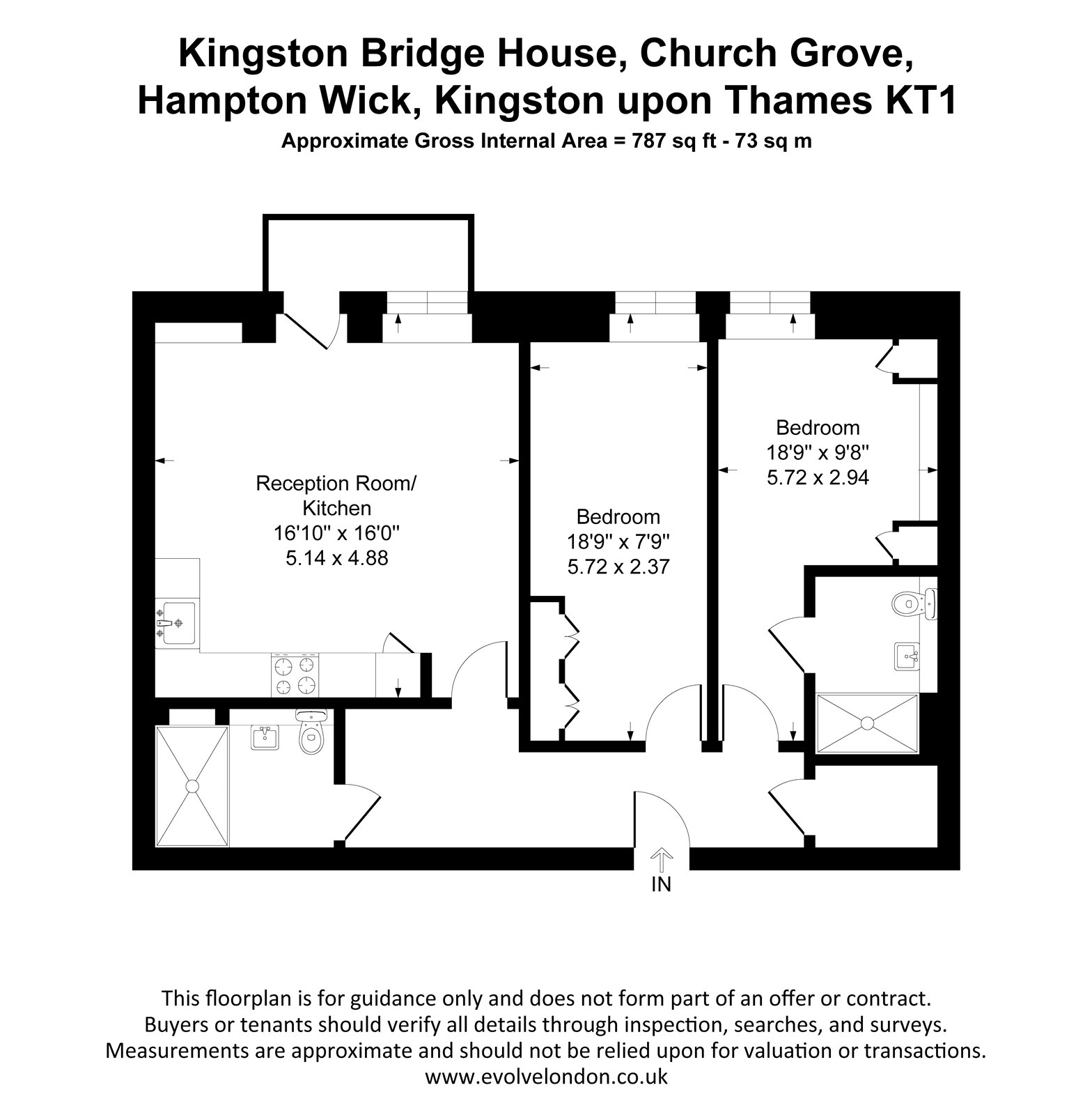 Church Grove, Hampton Wick floorplan