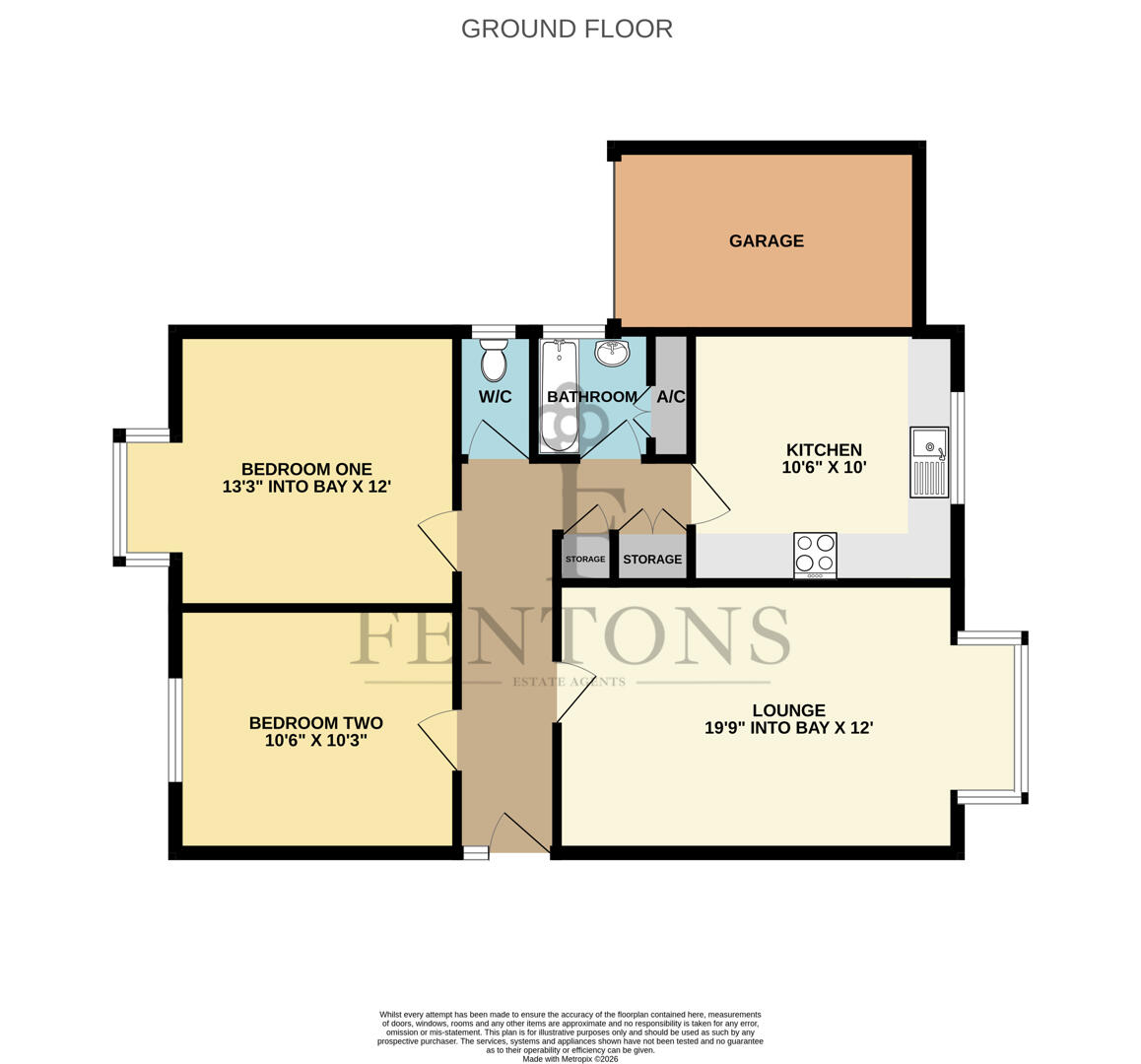 Flat 2, The Willows, Greenway, Frinton-on-Sea floorplan