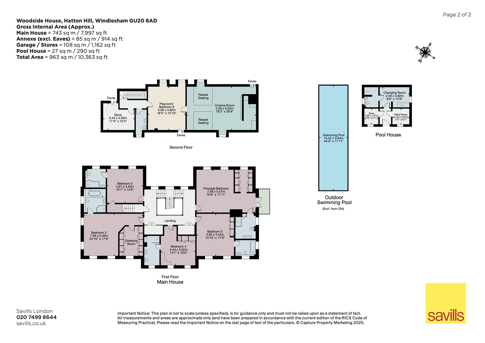 Woodside House,, Hatton Hill, Surrey floorplan
