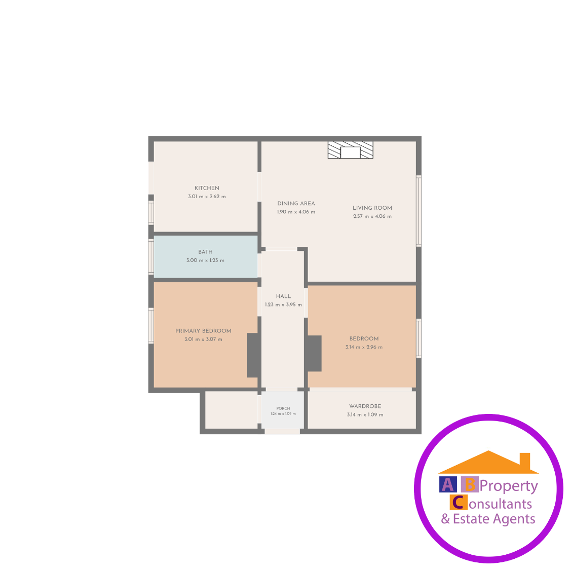 14 Cessnock Road, Glasgow floorplan