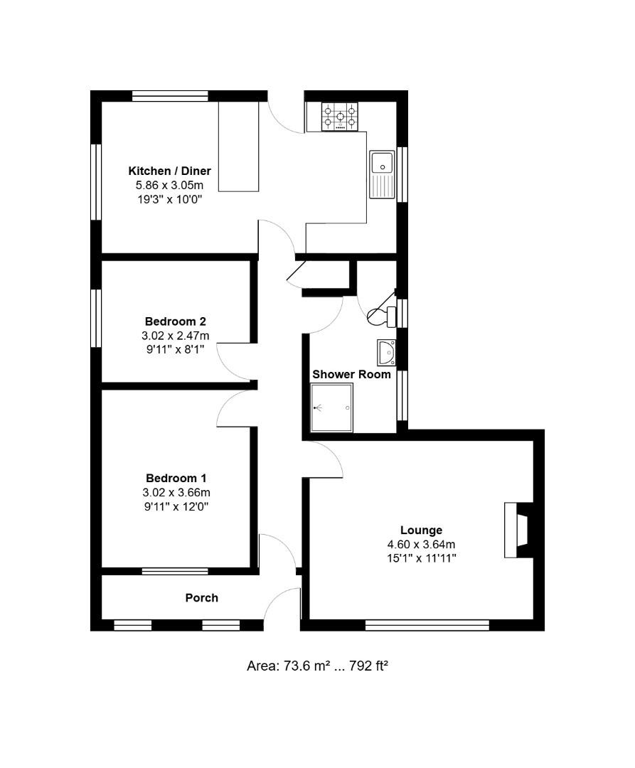 30, Boscombe Crescent, Bristol floorplan