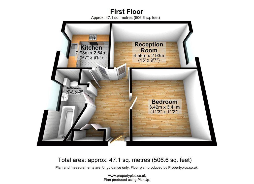 106, The Shaftesburys, Barking floorplan