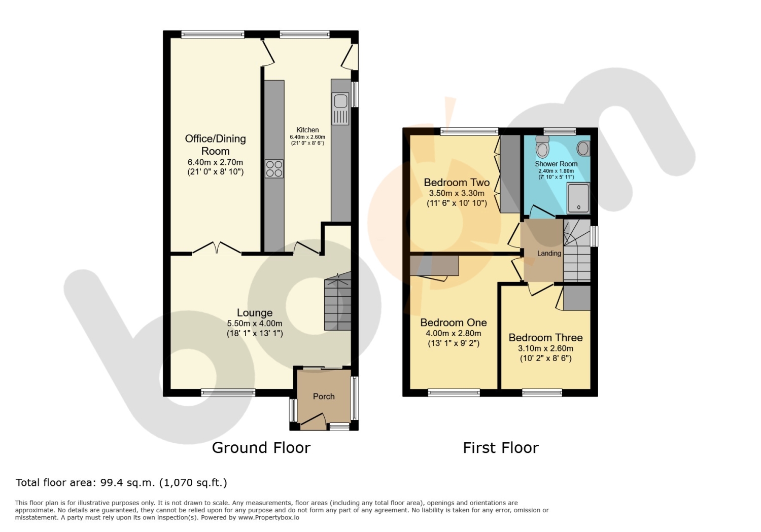 16, Antonine Road, Glasgow floorplan