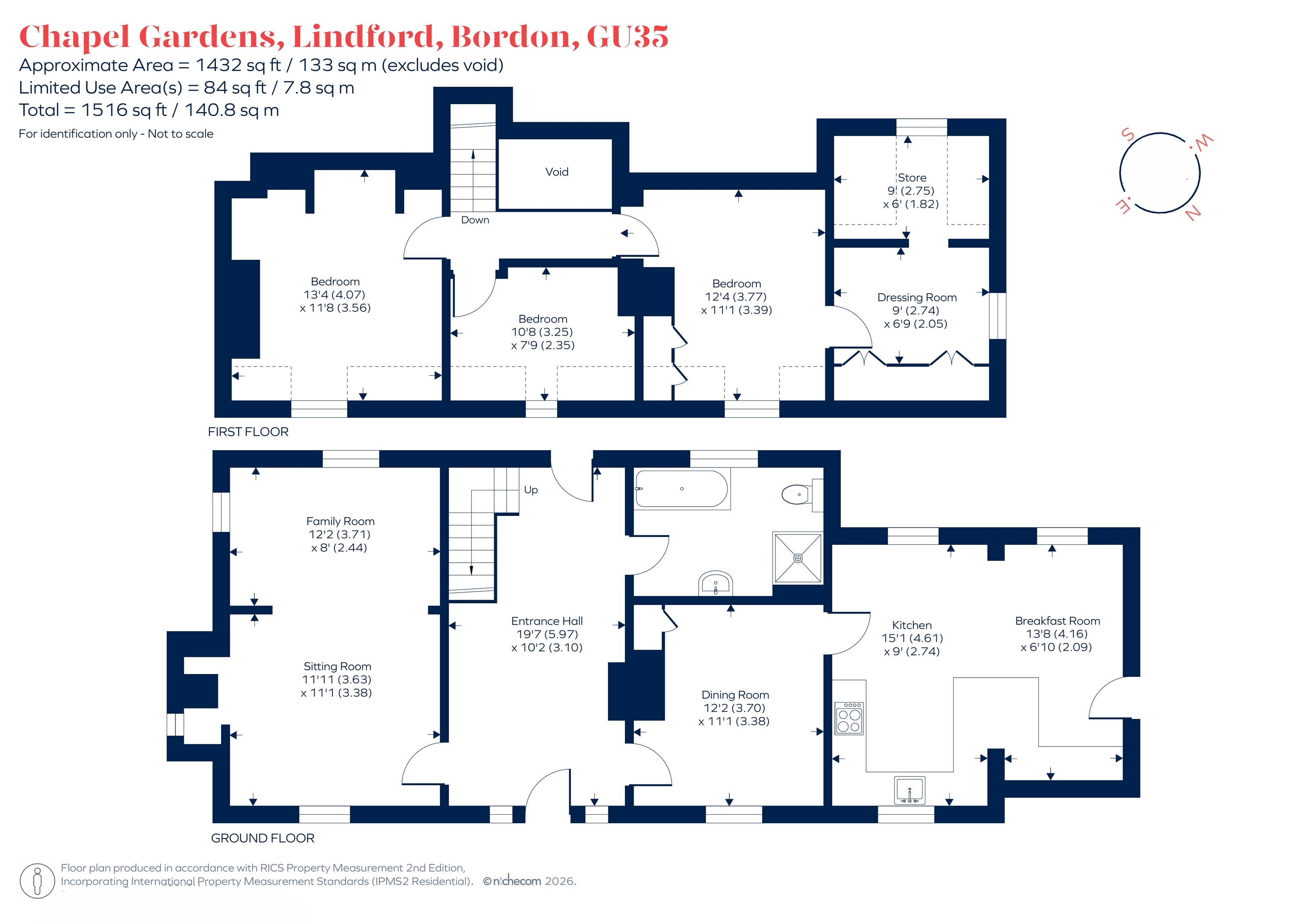 Moss Cottage, 22, Chapel Gardens, Lindford floorplan