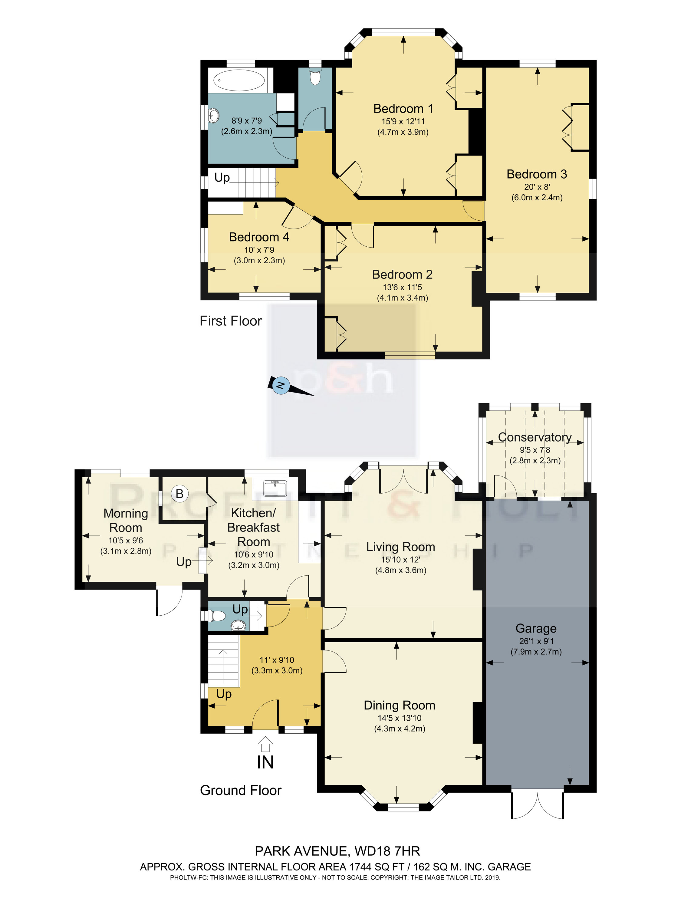 4 Bedrooms Detached house for sale in Park Avenue, Watford WD18
